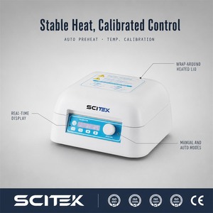 Agitador de Microplacas de Alta Velocidad SCITEK, Incubadora de Temperatura Constante para Laboratorio, Agitador para Mezclar Muestras Biológicas - Product Image 3