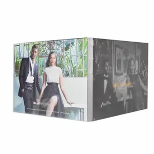 Precio barato 7 pulgadas TFT LCD pantalla video tarjeta de felicitación invitación de boda con impresión personalizada