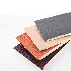 Tấm ốp tường kim loại hiện đại cho ngoài trời, dùng cho tường ngoài, mái nhà, kho hàng, phòng lạnh, xưởng, nhà bếp, thép tiền chế PU - Product Image 6