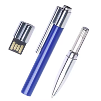 Gadget Keren USB Flash Drive Bentuk Pena Logam Baru 8GB-64GB USB 2.0 Kapasitas Tinggi Promo U Disk