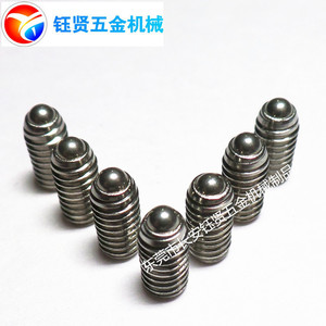 Yx M4 Stainless Steel Socket Head Cap Screw Fully Threaded Cylindrical Head Ball End Plunger Locating Bolt - Product Image 3