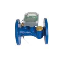 Compteur de chaleur ultrasonique SRJ DN50-DN200 à bride en fer, sortie M-BUS/RS-485/Modbus/impulsion, interface LoRaWAN, protection IP68, OEM