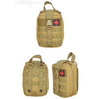 Nouveau produit 2026 : Sac médical tactique personnalisé avec logo du fabricant, fermeture éclair, bandoulière, sac de poitrine, sac d'épaule, trousse de premiers secours en polyester