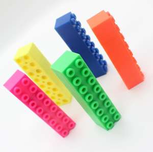 Surligneur empilable original, surligneur en forme de briques de jouet pour enfant - Product Image 3