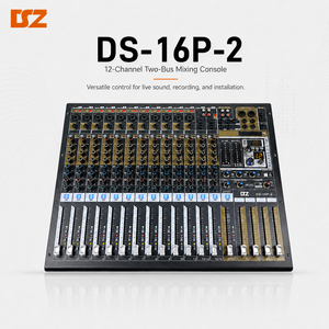DSZ <span class=keywords><strong>DS</strong></span>-16P-2 Mixer Digitale Professionale a 16 Canali 2 Gruppi con DSP 24-bit, Bluetooth, MP3, USB, Ingressi XLR, Uscita Stereo 30W - Product Image 3