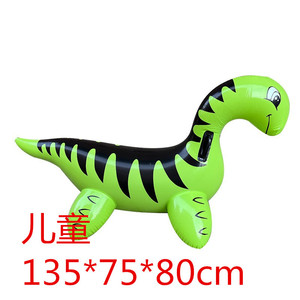 Flotador inflable de la piscina del dinosaurio del PVC duradero rosa/verde del verano al por mayor para los niños para las fiestas del agua - Product Image 5