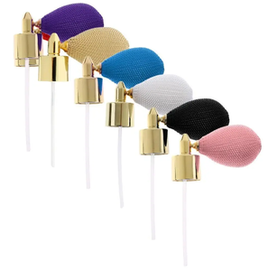 Atomizador de <span class=keywords><strong>Perfume</strong></span> Recargable Vintage de Vidrio con Bomba de Pulverización de 13 mm y Tubo de 18 mm para Regalo de <span class=keywords><strong>Mujer</strong></span> - Product Image 1