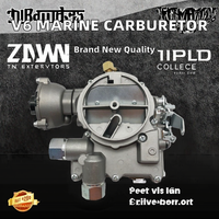 Nuevo Carburador Marino de Repuesto para Motores 4.3L 6 Cilindros V6 2BBL Mercruiser Rochester Mercarb con Garantía