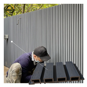 Chất lượng cao trang trí <span class=keywords><strong>siding</strong></span> co-đùn bên ngoài ốp ngoài trời Gỗ nhựa <span class=keywords><strong>composite</strong></span> Ốp bên ngoài WPC tấm Tường - Product Image 3