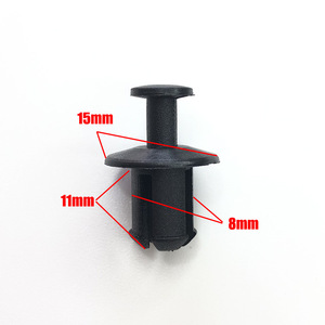 Bmw Air Deflector <b>Clips</b> Bs 0349 Plastic Fasteners For Radiator <b>Frame</b> And Intake Cover Replacement - Product Image 2