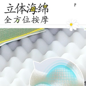 Summer Daisy Cooling Dog <b>Bed</b> Rectangle Polyester Fiber Pet Mat For Dog Washable Two Sides - Product Image 4