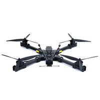 Drone Balap FPV Kustom 13 Inci Quadcopter Jarak Jauh dengan Kamera HD
