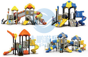 Toboggans de haute qualité pour aire de jeux extérieure, en plastique, série mini pour enfants, parc d'attractions, jeux pour enfants - Product Image 3