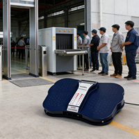 Détecteur de métaux pour scanner de pieds, haute sensibilité, avec alarme sonore LED de qualité supérieure