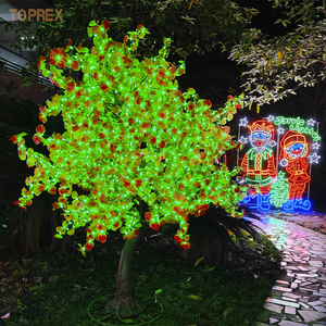 Commercial Illuminated Apple Tree IP65-Iluminación LED temática botánica exterior para jardines, resorts y espacios públicos - Product Image 5