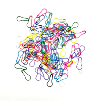 1000 pièces/sac, marqueurs de mailles en cuivre de 22 mm, colorés et assortis, pour tricot, crochet, aiguilles à loquet et travaux d'aiguille