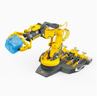 Bras robotique hydraulique 3 en 1, projets de construction STEM, jouets en plastique unisexes, kits scientifiques pour enfants