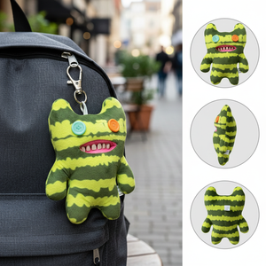 2026 Authentieke Schattige Monsterhanger Funky Tand Schat Lelijke Monsterpop Pluche Sleutelhanger Anime Sleutelhanger Speelgoed - Product Image 1