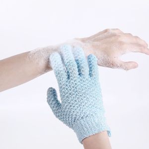 Fournitures de bain pour adultes Gants en <span class=keywords><strong>nylon</strong></span> pour le gommage des mains et le dos <span class=keywords><strong>Brosse</strong></span> de bain exfoliante pour le bain et la relaxation - Product Image 4