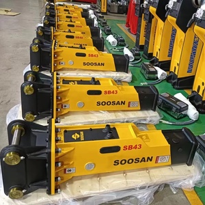 เครื่องเจาะระบบไฮดรอลิกชุ่น SB43เครื่องปั๊มค้อนสิ่วสภาพใหม่สำหรับอุตสาหกรรมเหมืองแร่ - Product Image 3