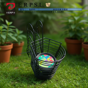 Small Hook Flower Stand 6-Pack With Support Frame For Indoor Outdoor Use - Product Image 3