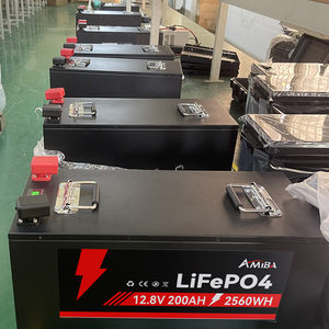 EU Kho bán buôn LiFePO4 pin 12V 50Ah 100Ah 200AH 400ah 460ah Bluetooth IP65 không thấm nước sưởi ấm cân bằng pin năng lượng mặt trời - Product Image 2