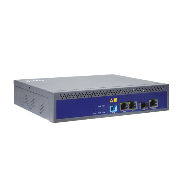 New 1PORT GPON OLT for FTTH FTTB FTTC Single Port 10G Uplink Compatible with Multi-brand ONT ONU SC Connector