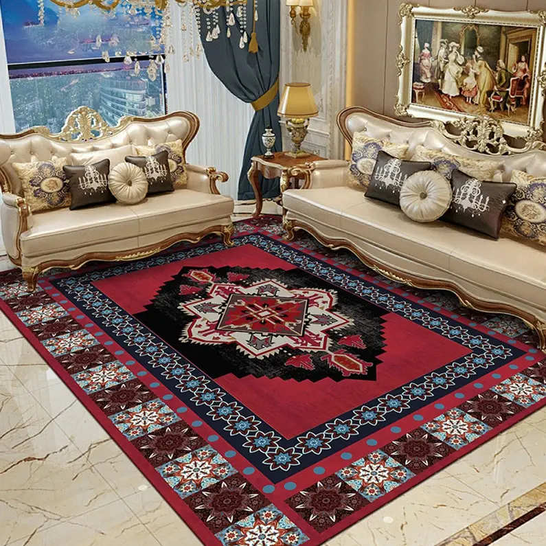 बिक्री के लिए सबसे अच्छी कीमत ऊनी कस्टम गलीचा फैक्टरी डिजाइन होटल के कमरे के लिए विंटेज घर सजावट फारसी फारसी गलीचा घर गलीचा कालीन