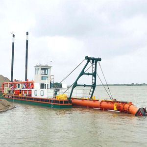 Khai Thác Cát Thủy Lực Sông Với Đầu Cắt & Bơm Hút - Product Image 1