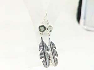 Pendientes de piedras preciosas de amatista verde natural hechos a mano, joyería de plata de ley 925, venta al por mayor, pendientes étnicos bohemios de moda para mujer - Product Image 6