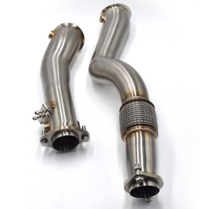 Tuyau d'échappement droit en acier inoxydable DEX pour BMW <span class=keywords><strong>M2</strong></span> M3 M4 G80 G82 G87 S58 3.0T 2021+ - Amélioration du système d'échappement - Product Image 2