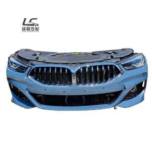 Para <span class=keywords><strong>BMW</strong></span> Serie 8 <span class=keywords><strong>M8</strong></span> <span class=keywords><strong>840</strong></span> G15 G14 G16 F91 F92 F93 Conjunto de Parachoques Delantero con Radiador, Tanque de Agua, Soporte de Faro, Personalizado para Automóvil - Product Image 1