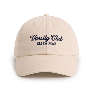 OEM Custom 6 Panel <b>Flat</b> Embroidery Logo Baseball Caps Washed Cotton Unstructured Dad <b>Hats</b> - Product Image 3