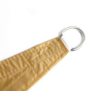 <span class=keywords><strong>Voile</strong></span> d'<span class=keywords><strong>ombrage</strong></span> triangulaire imperméable en polyester 180 GSM pour jardin et parking extérieur - Product Image 6