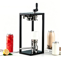 Ferme-boîte manuel en aluminium aviation 14 kg pour sceller les boissons à emporter, sans électricité