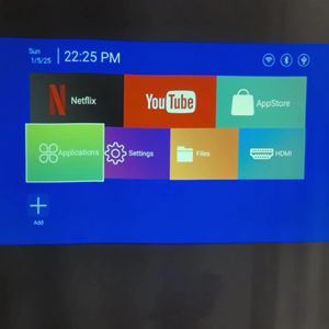 Proyector HY300 en Oferta, 1080P WiFi BT 110ANSI, Proyector de Video para Cine en Casa, Videojuegos, TV Stick, HDMI, USB, Portátil, para Exteriores - Product Image 1