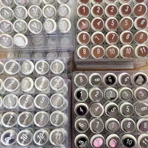 Thang Máy phụ kiện nhà cung cấp phụ tùng 24-33 mét vòng ánh sáng màu đỏ Lift push button ban đầu thang máy báo động Braille push button - Product Image 4