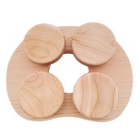 Oreiller de sauna confortable avec appuie-tête avec disques réglables uniques pour un soutien optimal de la tête Sauna traditionnel