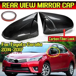 ฝาครอบกระจกมองข้างรถยนต์ ฝาครอบกระจกมองหลัง สำหรับ Toyota Corolla 2014-2017 สำหรับ Toyota CHR C HR C-HR 2017-2021 - Product Image 1