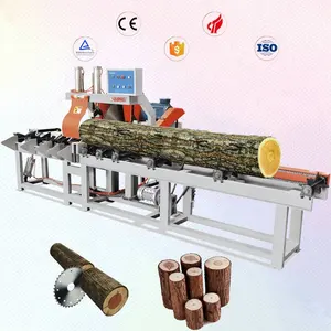 Holz bearbeitung Multi Rip Saw Machine Automatisierung Holz abschneiden Säge maschine Double Blade Kreissäge maschine