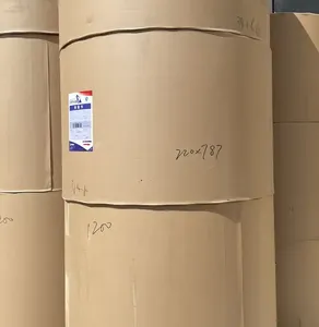 Customized OEM Thickened 250g-400g Double-sided Blank White Cardboard Roll for Packaging Boxes