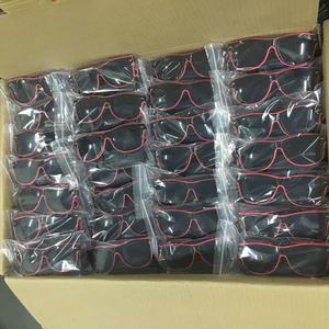 Lunettes de soleil <span class=keywords><strong>LED</strong></span> lumineuses avec fil lumineux néon, décoration de fête du Nouvel An, Halloween, bar, <span class=keywords><strong>masque</strong></span>, lunettes clignotantes, vente chaude, Finegreen - Product Image 6