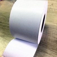 Rouleaux d'autocollants d'étiquettes thermiques Autocollant en papier thermique vierge ou imprimé Rouleau d'étiquettes à code-barres zébrées Étiquette d'emballage synthétique