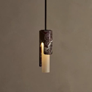 Borghese Natural Marble Pendant <strong>Lamp</strong> <strong>Italian</strong> Bedside <strong>Lamp</strong> Nordic Minimalist Living Room &amp; Dining Room Decorative Pendant Light - Product Image 4