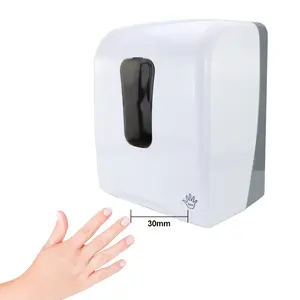 Fengjie Commercial Wall Hang Sensor Electric Auto Cut Touchless Tissue Dispenser Paper Towel Dispenser