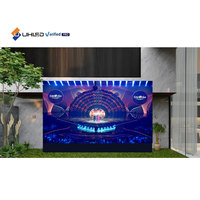 Écran LED UHLED 960*960 P10mm pour extérieur, taux de rafraîchissement élevé 3840Hz, écran d'affichage publicitaire LED pour façade de bâtiment