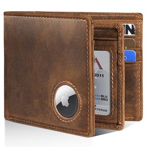 Urban Minimalist <b>Leather</b> <b>Wallet</b> Men's Genuine Cowhide RFID Blocking Brown Spring 2024 - Product Image 4