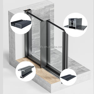 Fornitore di alluminio sottile profili in alluminio per porta scorrevole taglio profili in alluminio estrusione in <span class=keywords><strong>India</strong></span> - Product Image 1