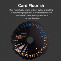 Jeu de cartes de luxe en PVC noir, imperméable, en plastique, avec dorure à chaud, lavable, pour fêtes et jeux