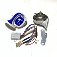 Klaxon 12 tons sonore de voiture klaxon d'escargot électrique 12v 24v klaxon de voiture pour bus
